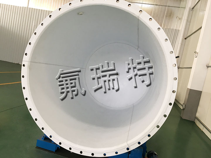 10m3電子級襯四氟反應釜設備
